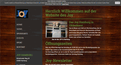 Desktop Screenshot of joy-hamburg.net